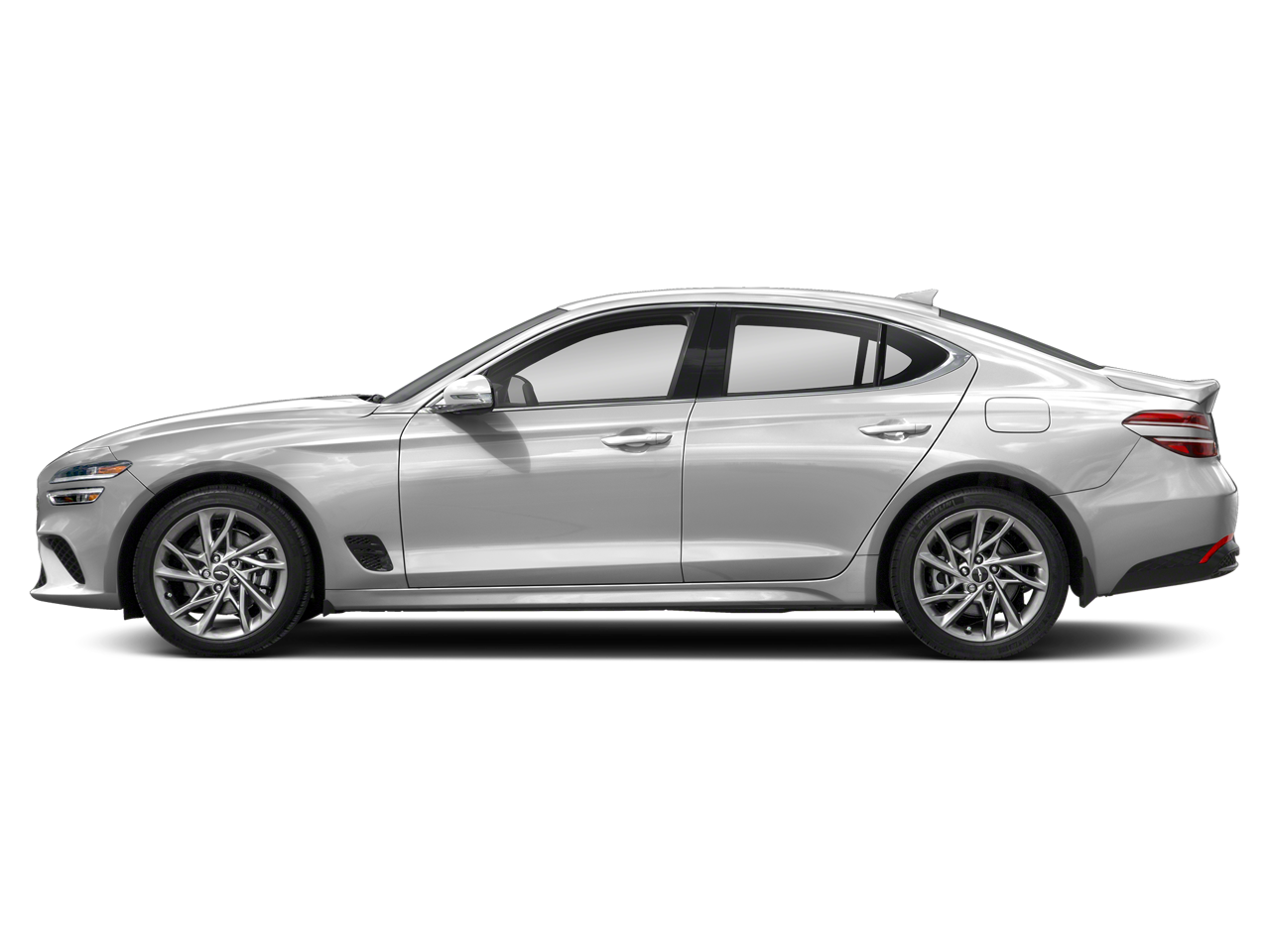 2023 Genesis G70 — rear three-quarter view