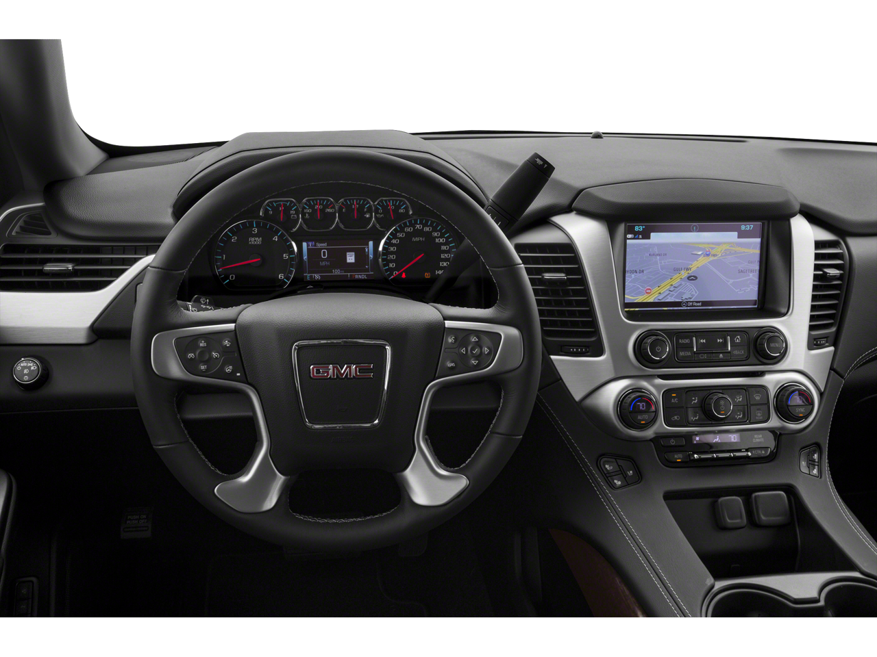2019 GMC Yukon — interior view