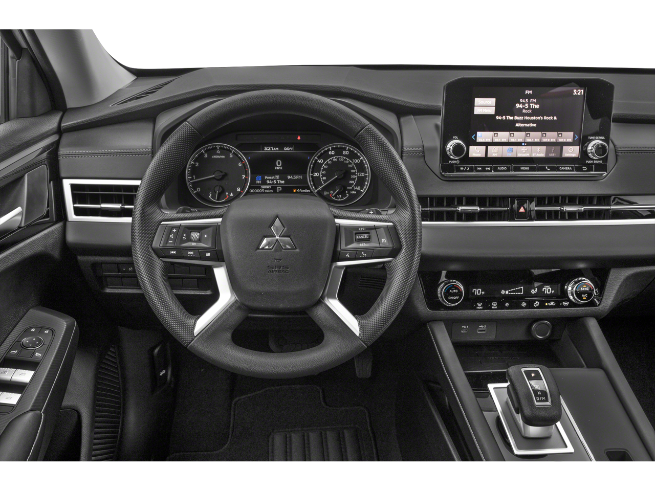 2022 Mitsubishi Outlander — interior view