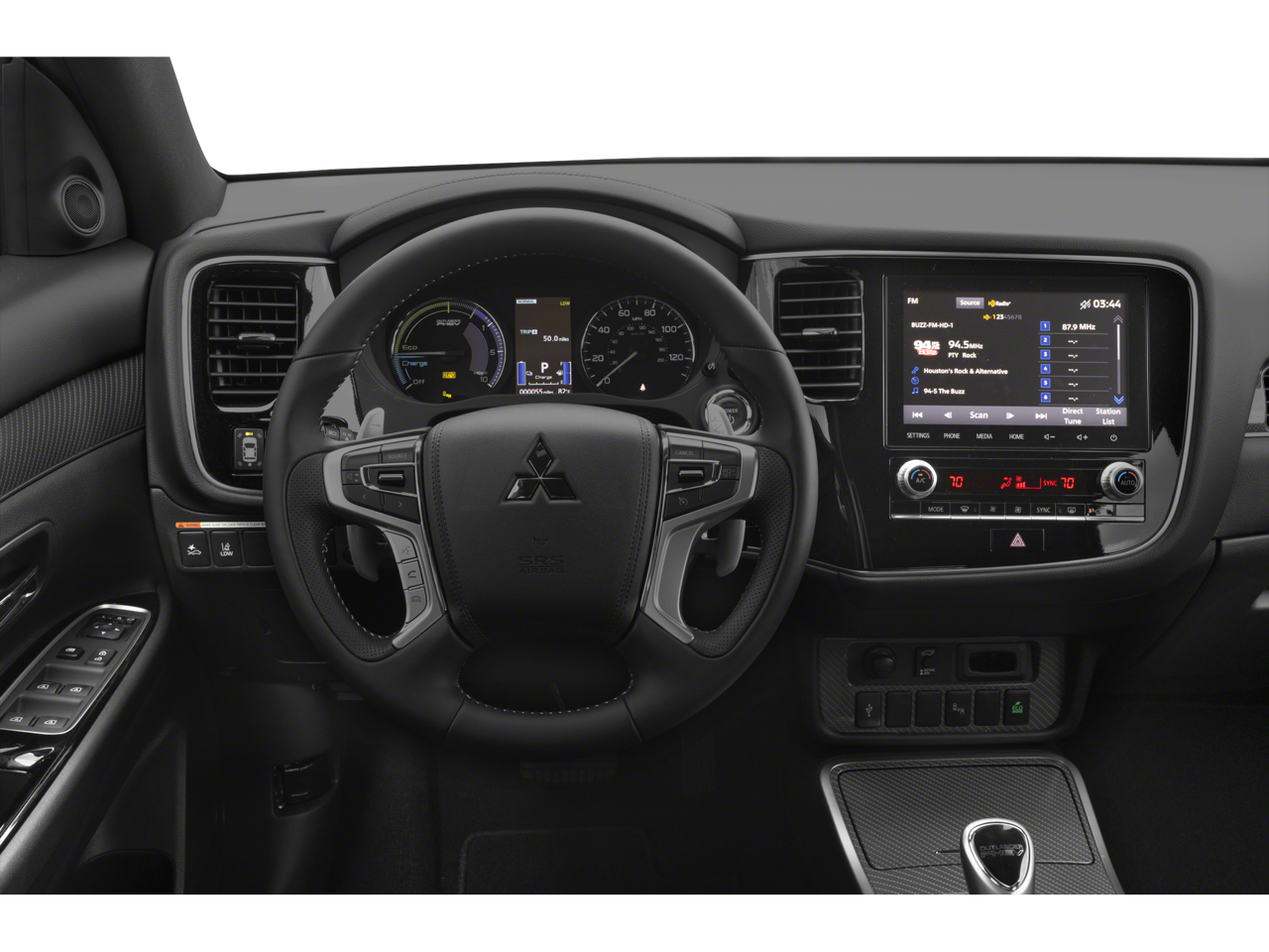 2022 Mitsubishi Outlander PHEV — interior view