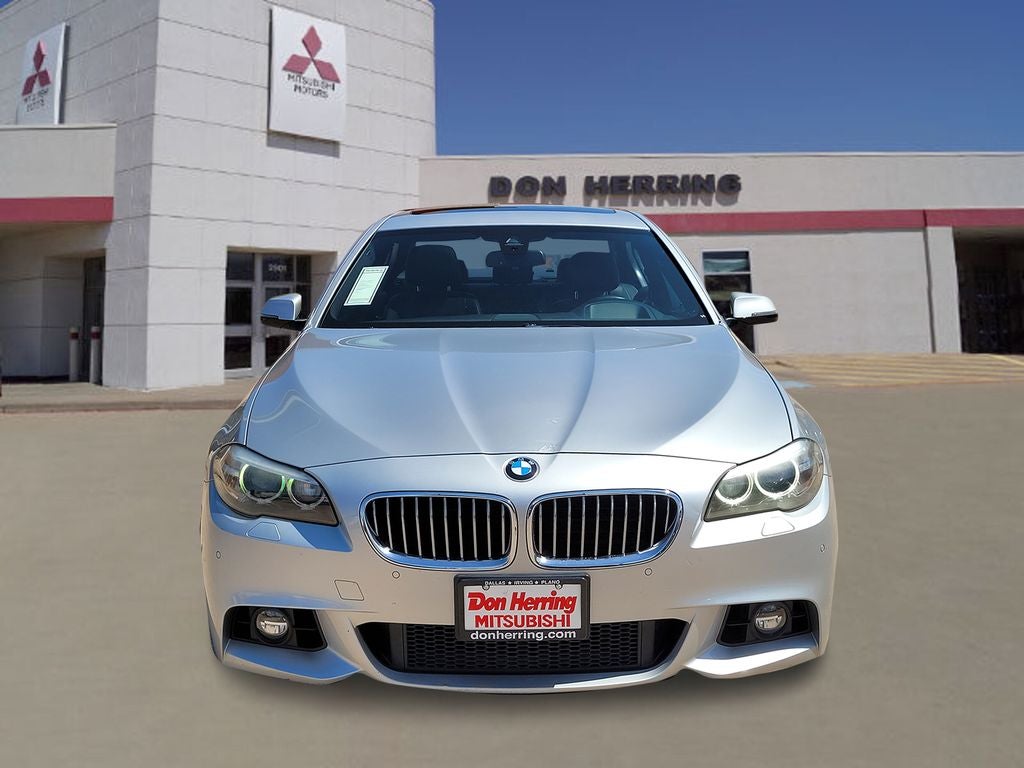2016 BMW 5 series — side profile view