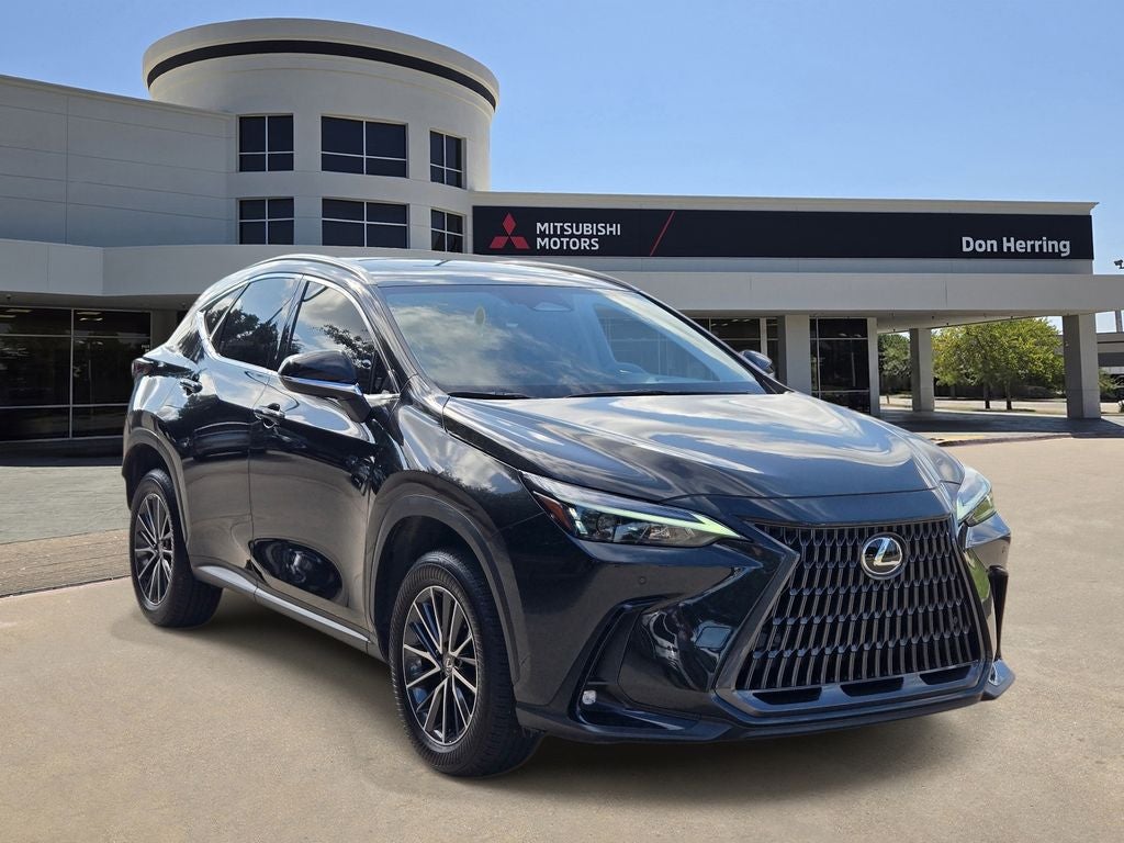 2024 Lexus NX 350 Premium in Caviar — front three-quarter view